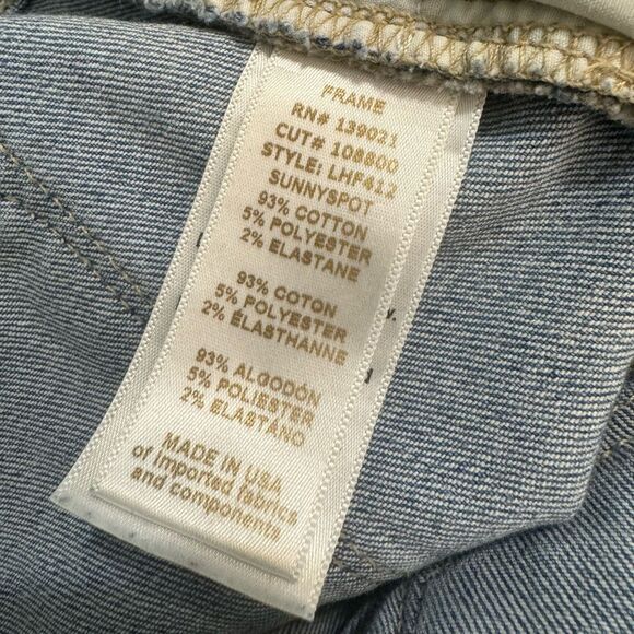 Frame Le High Flare in Sunnyspot - Picture 8 of 8